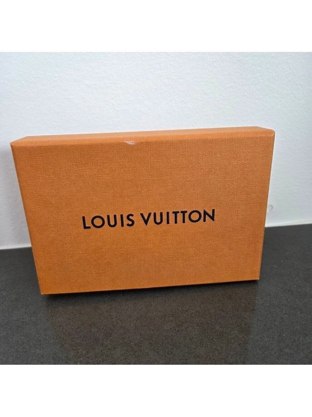 Small Louis Vuitton Signature Orange Box